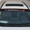 Car Emblem Front Rear Windshield Decal Sticker Decoration For Subaru Outback Impreza Legacy WRX STI BRZ Forester XV Levorg Exiga dos3