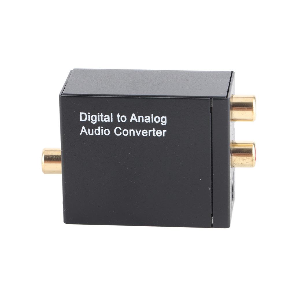 Digital To Analog Sound Converter Digital Coaxial and Optical To Analog Sound Converter for TV Computer