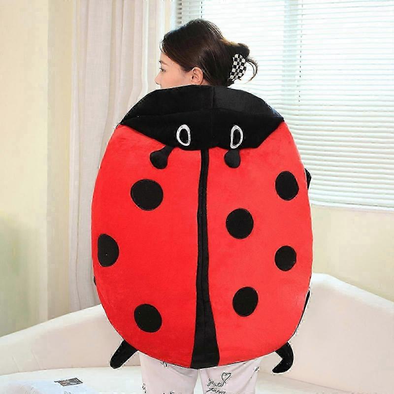 Wearable Ladybug Pillow Cute Warm Sleeping Wearable Plush Removable Oversized 100cm/39.4in Giant