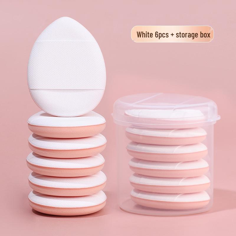 Dual-Use Finger Powder Puff Mini: Wet & Dry Foundation Sponge