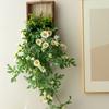 Nordic Style Artificial Flower Vine Elegant Hanging Daisy Pendant False Flower Vine  Wedding
