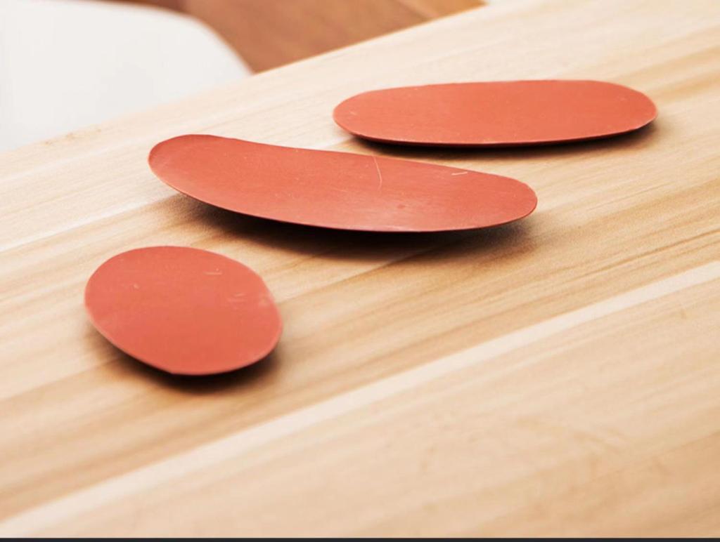 Pottery Clay Sculpture Tools Set: Silicone Scraper, Modeling Tools & Polishing Sheet for DIY Handmade Art.