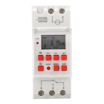 Digital Timer Switch 1 Second Timing 168 Hour 20 On Off LCD Display Programmable Timer Switch for Ap