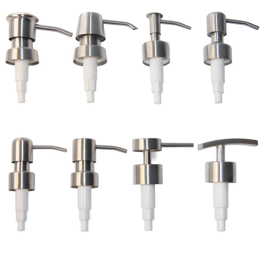 Lotion Bottle Dispenser Soap Dispenser Press Head 304 Stainless Steel For Shampoo Shower Gel 88x62mm Bathroom Accessories