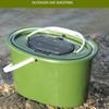 Carps Fishing Bucket Breathable Meshes Live Fish Box With Separate Handle Double Layers Permeable Grid Live Fish Bucket