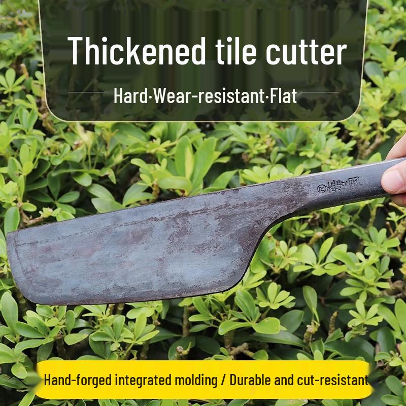 Hand-Forged Manganese Steel Bricklaying Trowel