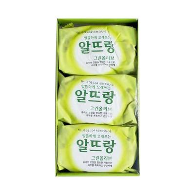 Altrang Soap Face Wash Green Olive 3 Pack