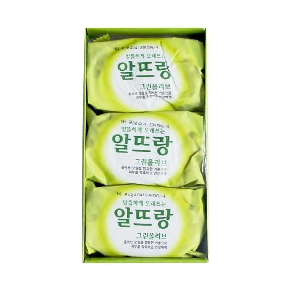 

Altrang Soap Face Wash Green Olive 3 шт. в упаковке