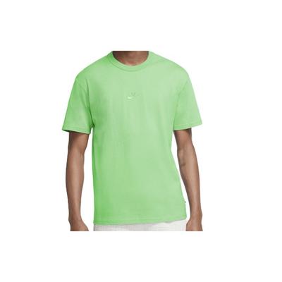 Embroidered Logo Short Sleeve T-Shirt Men Tops Green DB3194-390