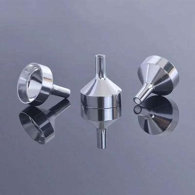 5 Peças/conjunto Mini Funil Pequeno Liga de Alumínio Dispensador de Perfume Ferramenta de Dispensação de Líquidos Ferramenta de Dispensação de Água de Maquiagem Tônico