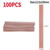 50/100 STuks Houten Kaarsenlonten Rookloze Kaarsenlonten Handgemaakte Kaarsen Soja of Soja Paraffine voor DIY Kaarsen Maakbenodigdheden Gereedschap
