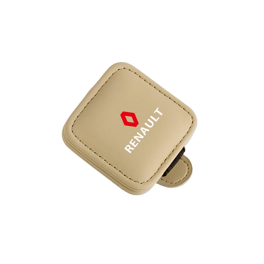 Car Sun Visor Glasses Clips Sunglasses Clamp Card Ticket Holder For Renault DACIA Kadjar Fluence Talisman Megane 4 Koleos Captur MM1