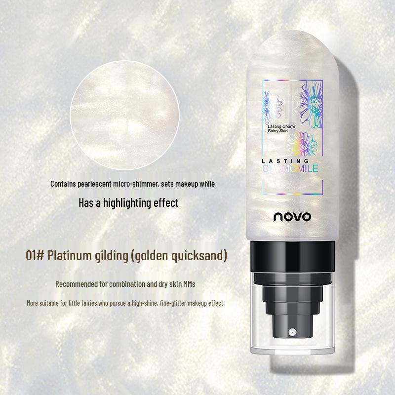 Chamomile Moisturizing Long-Lasting Setting Spray - Hydrating, Oil-Control, Waterproof, Aurora Quicksand 90ml