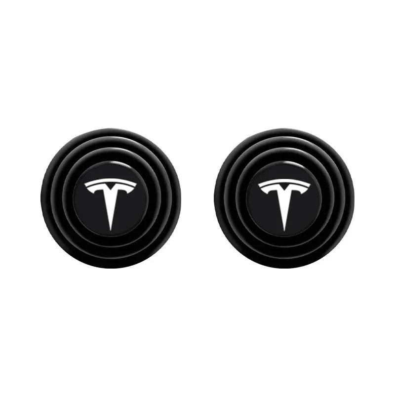 

Car Sticker Tesla 2/4PCS Car Door Anti-Collision Silicone Pads Shock Absorber Gasket Suitable for Tesla 2016-2020 Decals Model 3