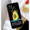 Funny Cartoon Avocado Case For Samsung Galaxy A55 A35 A15 A14 A34 A54 A73 A53 A33 A23 A13 A12 A32 A52 A51 Cover