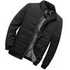 Men's Winter Windproof Fleece Lined Jacket Warm Breathable Zip-Up Sherpa Lined Coat Comfortable Long Sleeve Casual Jackets for Men Plus Size M-4XL