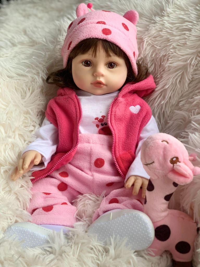 Reborn Vinyl Baby Doll - Realistic Soft Rubber Children's Toy Gift