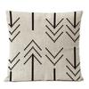 Black Geometric Boho Pillow Cover Bohemia Arrow Cushion Home Decorative Sofa Pillowcase