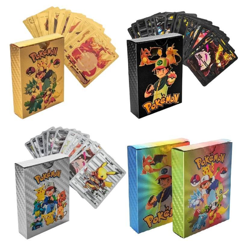 Pack Cards Foil Of 55 Pcs Assorted Card Toy Collect Peripheral Gift
