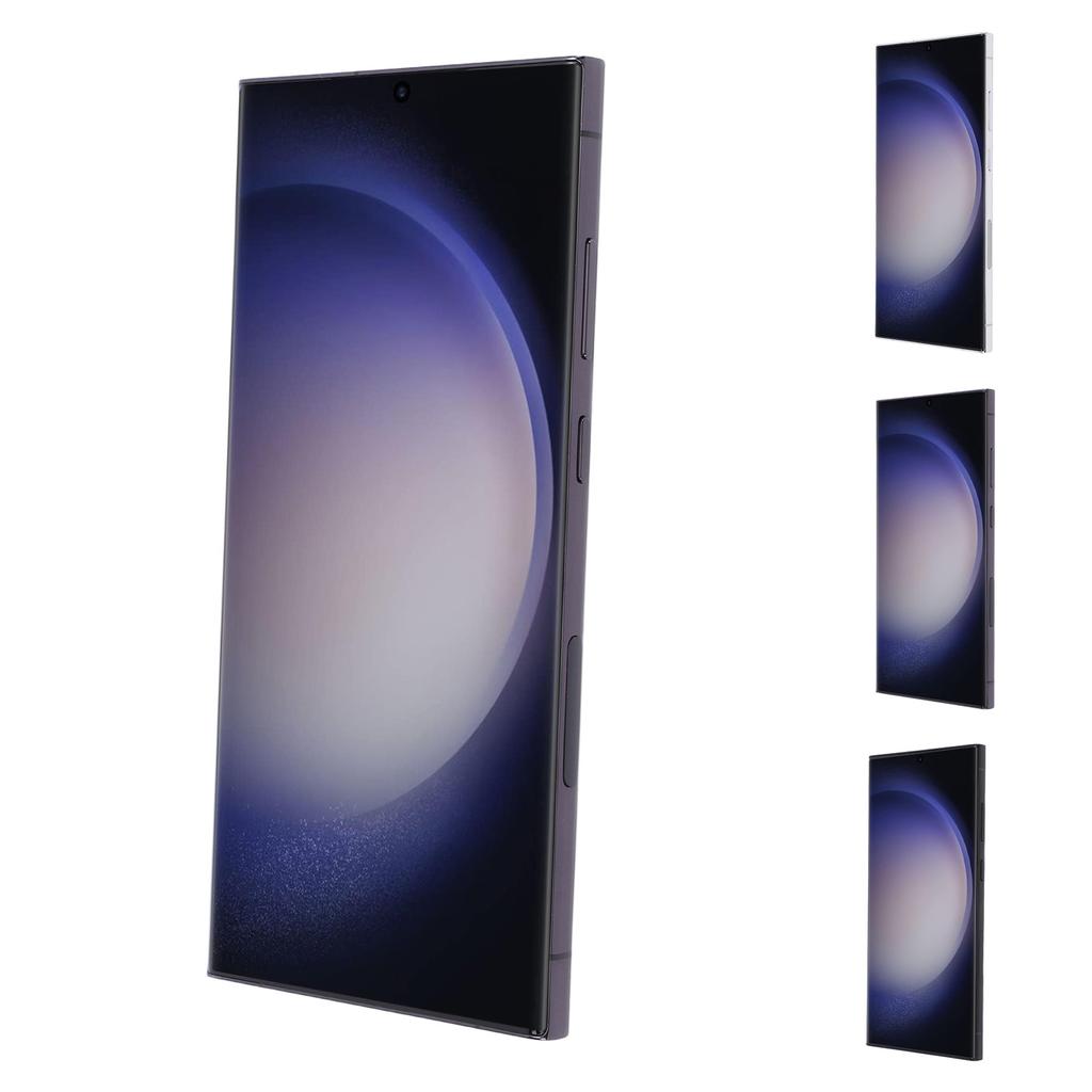 Skjermbytte for Galaxy S23 Ultra 5G 6,8 tommer AMOLED-skjerm Berøringsskjerm Digitizer-montering wi