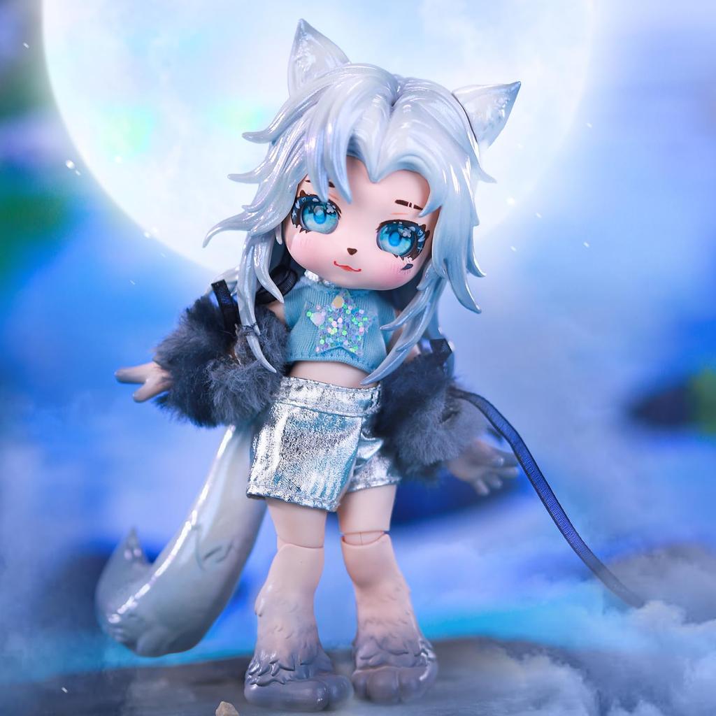 ICY Fortune Days 14cm BJD Doll Beast Series Doll Made of PVC Perfect for DIY and Girl Doll - Set, & ABS, Gifts, Decoration, Exercise, Collections,