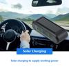Wireless Solar TPMS Tire Pressure Monitoring System LCD Monitor Alarm with 6 External Sensors