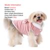 Winter Pet Dog Clothes For Small Dogs Cat Cozy Fleece Puppy Jacket Coat With D-ring Cute Bow Yorkie French Bulldog Vest Overalls