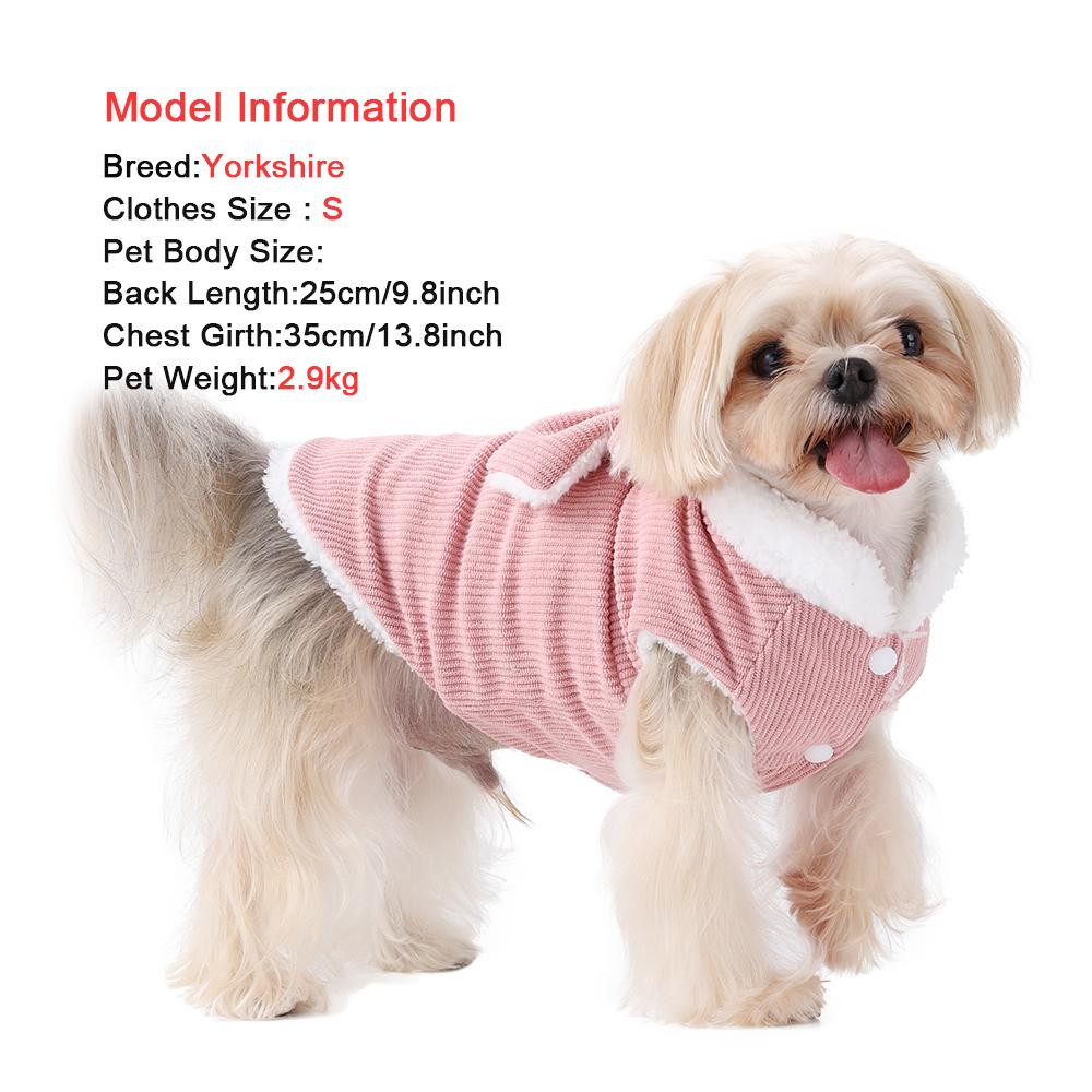 Winter Pet Dog Clothes For Small Dogs Cat Cozy Fleece Puppy Jacket Coat With D-ring Cute Bow Yorkie French Bulldog Vest Overalls