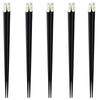 Happy Set of Made of Made In PID6252 J-kitchens Chopsticks, 5, Wood, Japan,