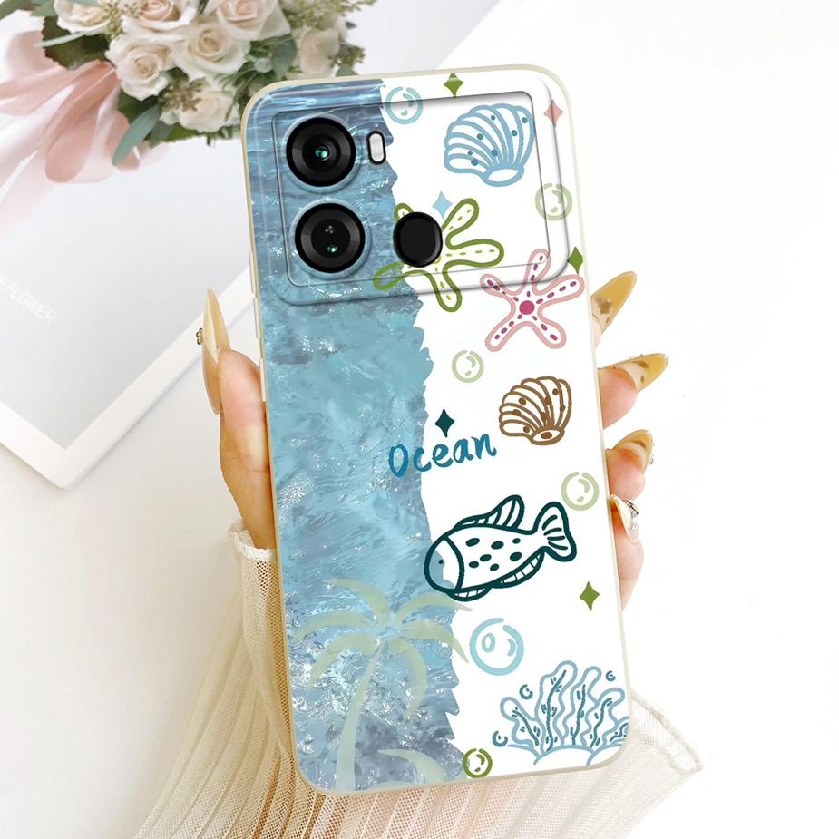 For Itel P40 Plus Case P683L Cute Rabbit Cartoon Cover Soft Silicone Phone Case For Itel P40 P 40 ItelP40 P40+ Back Cover Fundas