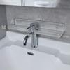 Acrylic Bathroom Shelf Organizer Over The Faucet,Bathroom Sink Shelf Over Faucet,Countertop Organizer Kitchen Above Sink Rack