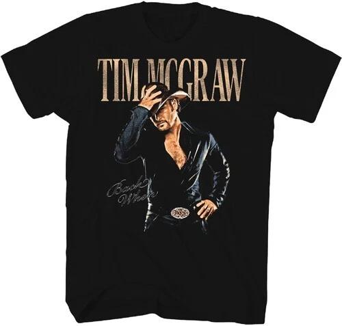 Tim McGraw - Tim McGraw - Back When T-Shirt - Medium Black 31541021A2 [New ] Bla XXXXL