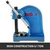 Machine Presse Manuelle - VEVOR - 1 Tonne - Hauteur de travail 110 mm - Plaque d'enclume 90 mm