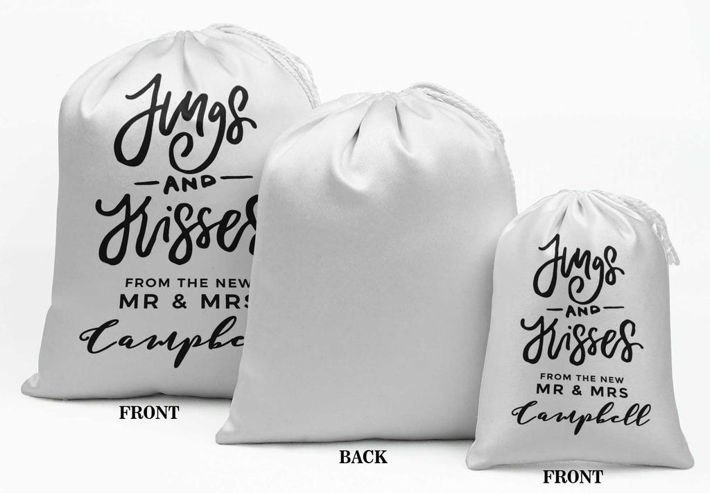 Darling Souvenir Schwarz Dankeschön-Geschenktüten für Hochzeiten, Party-Zubehör, Geschenkbeutel, Süßigkeitentüten, 15 Stück