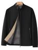 Herbst 2025 Herren Business Casual Jacke mit Stehkragen