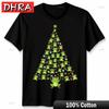 Christmas Frogs Tree Holidays Unisexs TShirt Womens Graphic Tee In Homme for Travel Casual Top Chill Unisex Trendy Breathable