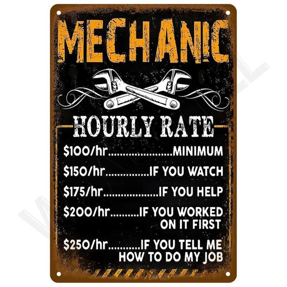 Metal Poster Pike Fish Art Fishing Store Wall Decor 20x30cm 2D Flat Metal Sign