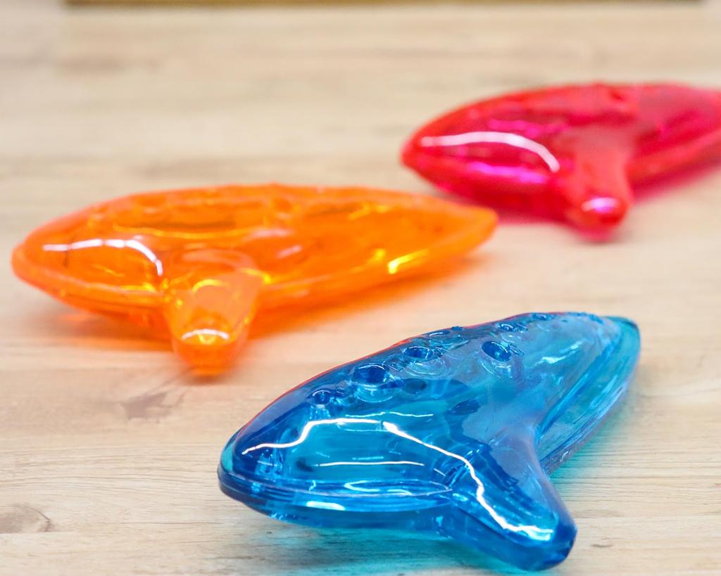 Castle Enterprises Color Ocarina x Set (Blue) 10-Piece [Japanese Souvenir, Festival/Event/Children's Party/Street Stall/Fair]