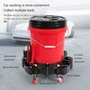 5 Gallon Professional Detailing Bucket Dollies Wash Bucket Dollies Detailing Wash Bucket 360 Degree Rotating Wheel Caste