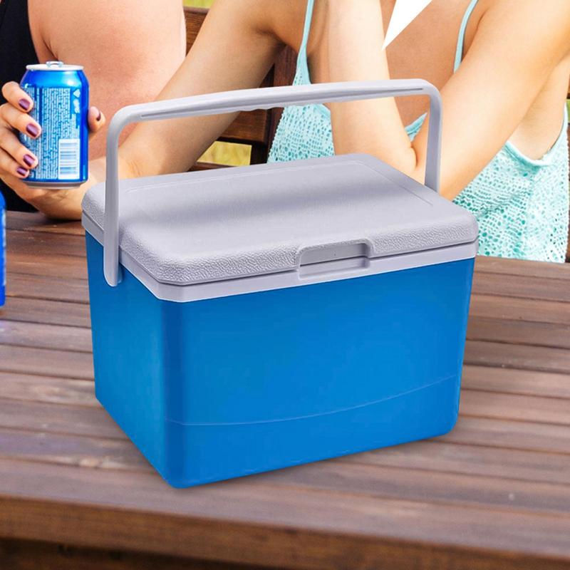 Chladicí box Přenosný kempingový chladič 5L Multifunkční izolovaný pevný chladič s udržením chladu Odolný pro kempování