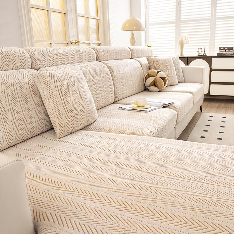 

Эластичный чехол на подушку сиденья дивана, Утолщенный полностью облегающий чехол для гостиной, Противоскользящий, Легко чистится, Подходит для диванов-шезлонгов Normal Size (S)-1pc