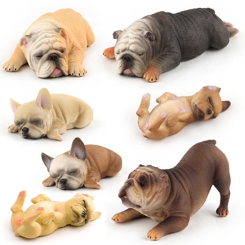 French Bulldog Collectible Figure With Realistic Design For Home Decor And Gift Purposes