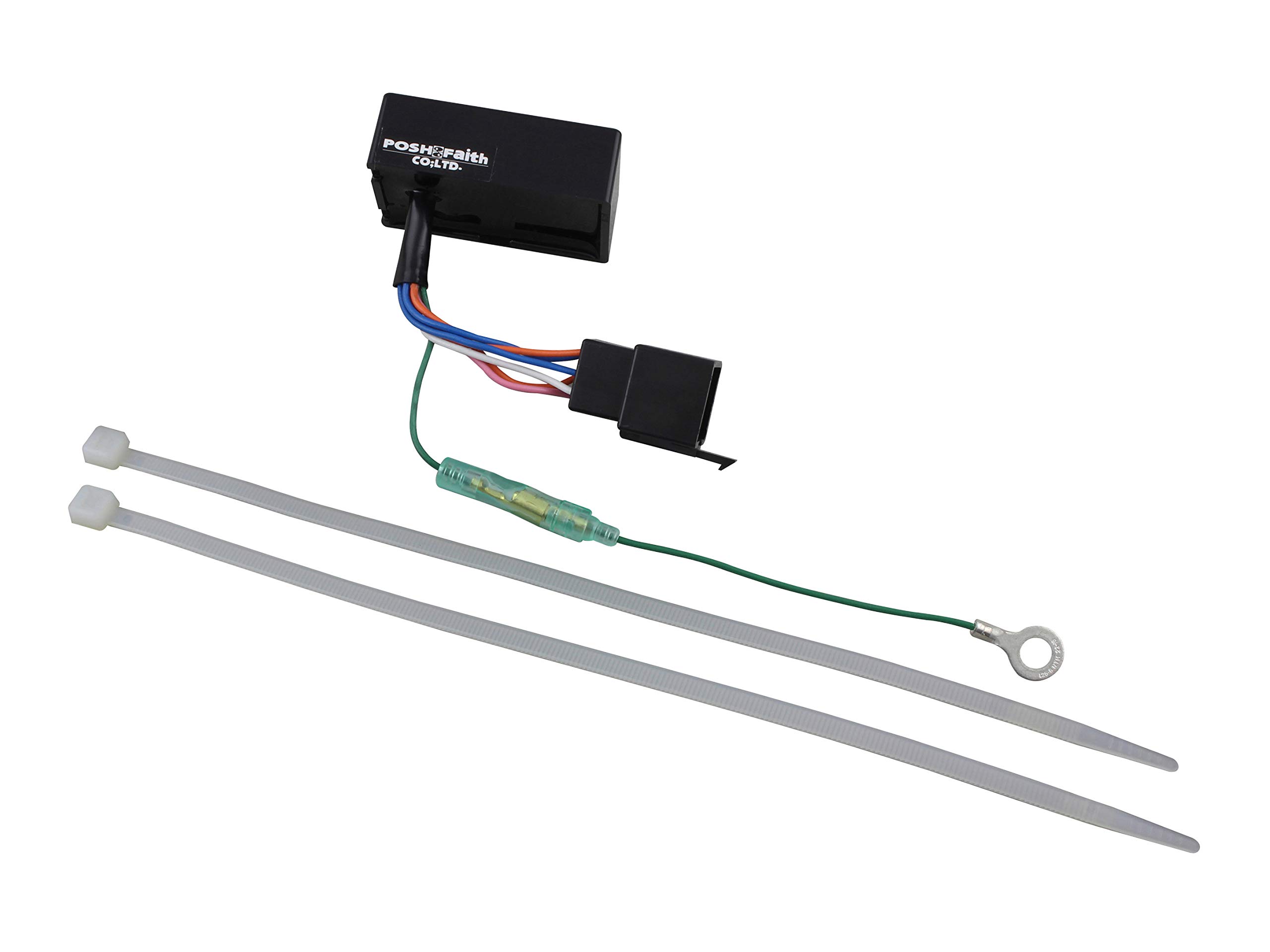 

POSH FAITH Мотоциклетные аксессуары Широкий Ватт Реле поворотов и габаритов для автомобилей Honda Одинарный блок (Только светодиоды) 090016-W1