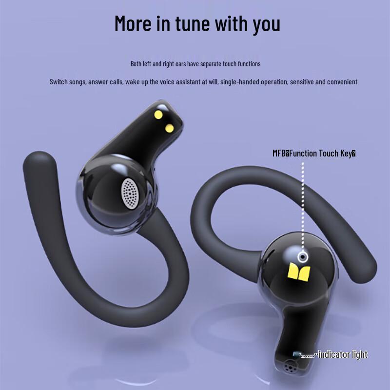 Monster MQO16 Wireless Bone Conduction Sports Earbuds