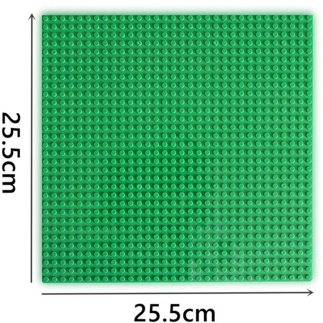 Baseplate City Street colorful River Sandy Beach Island Base Plate Seaside Building Blocks Compatible with small size Bricks