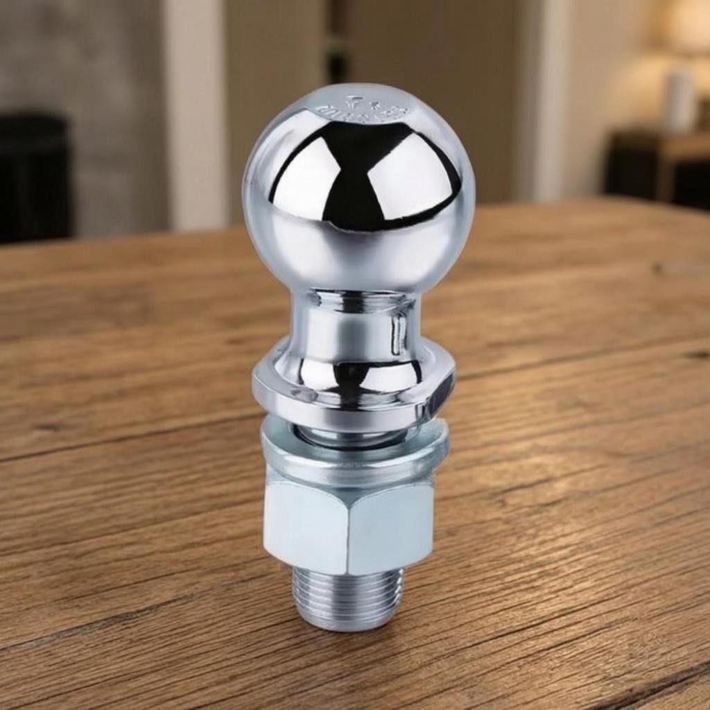 Trailer Hitch Ball Chrome Polished