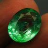 8.24 Ct Green CERTIFIED Loose Gemstone Natural Lovely Colombian Emerald Oval Cut