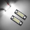 2Pcs Car LED License Plate Light Number Lamps for VW Golf Passat B5 Caddy 3 K5 Touran Superb 3U4 A3F1