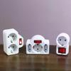 1 To 3 Plug EU Socket Adapter With Switch 16A Plug Adapter Travel Charging German Standard Power Converter For Portugal Turkey