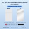 Ideal 24 MEGA Sunroof Electrostatic Sunshade: Heat Insulation & Privacy
